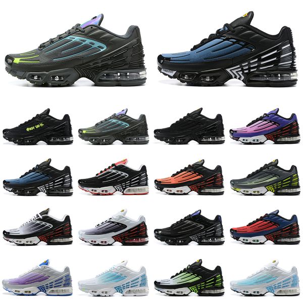 women mens tn 3 plus tuned iii running shoes tn3 trainers noir triple black wolf grey blanche white blue nebula sneakers size 36-45
women mens tn 3 plus tuned iii running shoes tn3 trainers noir triple black wolf grey blanche white blue nebula sneakers size 36-45