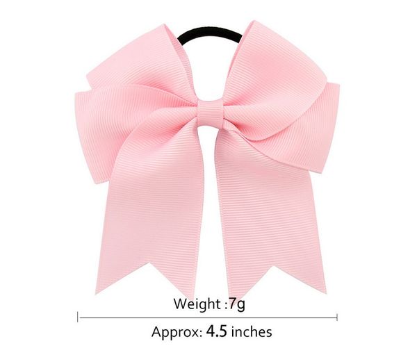 colors bowknot solid girls cheerleading hair bow grosgrain ribbon cheer bow elastic band ponytail hair holder for girl /women, Slivery;white
colors bowknot solid girls cheerleading hair bow grosgrain ribbon cheer bow elastic band ponytail hair holder for girl /women, Slivery;white