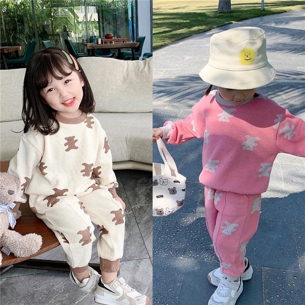 clothing sets 2021 children's spring casual style suit boys and girls round neck + trousers two-piece, White
clothing sets 2021 children's spring casual style suit boys and girls round neck + trousers two-piece, White