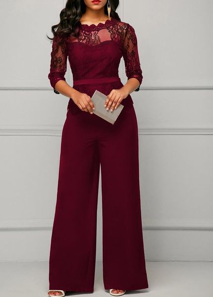 women's jumpsuits & rompers wide leg casual overalls women o-neck solid lace elegant straight party jumpsuit loose, Black;white
women's jumpsuits & rompers wide leg casual overalls women o-neck solid lace elegant straight party jumpsuit loose, Black;white