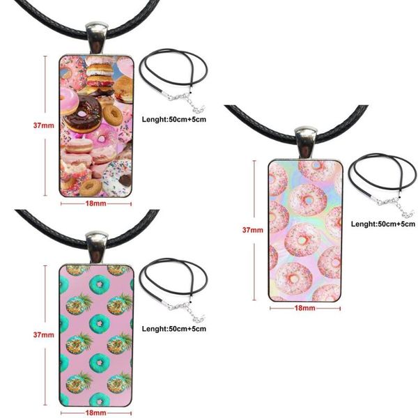 pendant necklaces for women gifts boy fashion glass cabochon rectangle necklace choker jewelry delicious donut pink colorful cute, Silver
pendant necklaces for women gifts boy fashion glass cabochon rectangle necklace choker jewelry delicious donut pink colorful cute, Silver