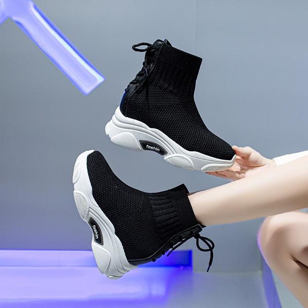 boots 2021 women sock black platform fashion ankle woman ulzzang white wedge chunky sneaker for 8cm high heels
boots 2021 women sock black platform fashion ankle woman ulzzang white wedge chunky sneaker for 8cm high heels