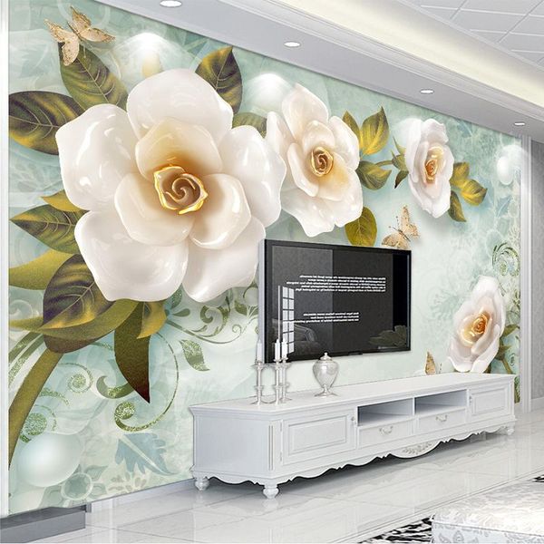 wallpapers custom po wallpaper modern 3d stereo floral murals living room tv sofa home decor rose flowers wall cloth papel de parede
wallpapers custom po wallpaper modern 3d stereo floral murals living room tv sofa home decor rose flowers wall cloth papel de parede