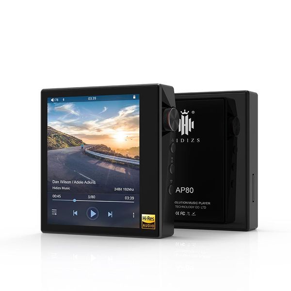 

& mp4 players hidizs ap80 hi-res bluetooth hifi music player mp3 es9218p chip ldac usb dac dsd128 fm radio hibylink flac dap