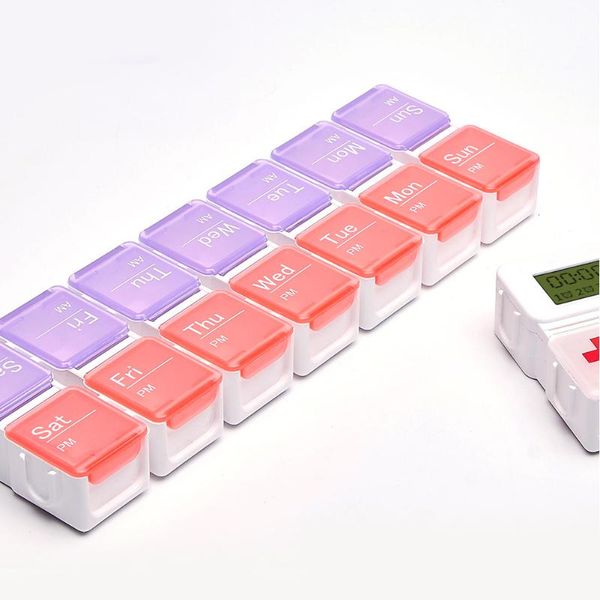 storage bottles & jars 14 grids case portable weekly intelligent organizer travel dispenser electronic timer elders smart
storage bottles & jars 14 grids case portable weekly intelligent organizer travel dispenser electronic timer elders smart