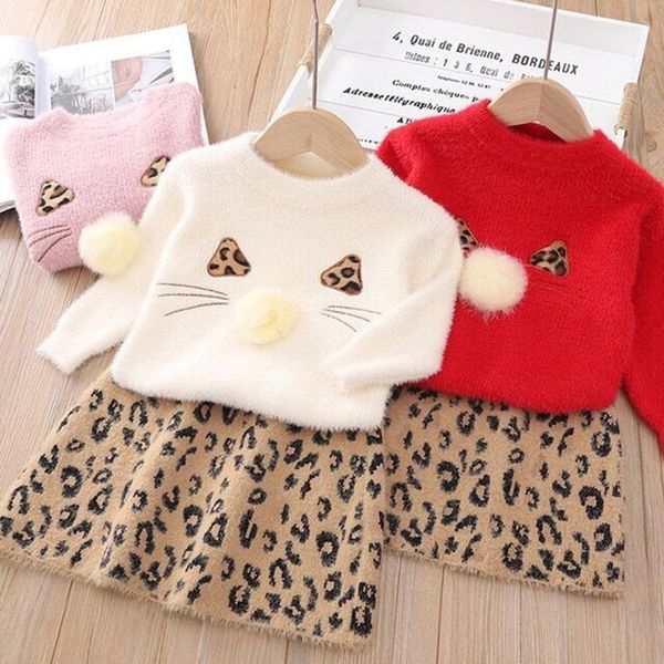 classic autumn winter girls dress cartoon sweater+a-line 2pc clothes set for kids cute long sleeve dresses for girls children clothing, Red;yellow
classic autumn winter girls dress cartoon sweater+a-line 2pc clothes set for kids cute long sleeve dresses for girls children clothing, Red;yellow