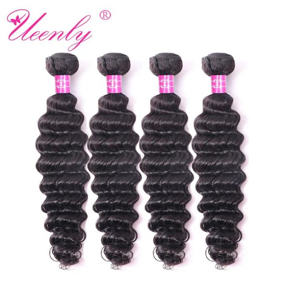 human hair bulks ueenly brazilian weave bundles remy 3/4 deep wave 100% extensions 8"-28" inch double weft, Black
human hair bulks ueenly brazilian weave bundles remy 3/4 deep wave 100% extensions 8"-28" inch double weft, Black