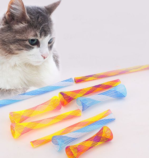 pet supplies cat spring tube toys stretchable kitten spring teaser cat interactive chew toy
pet supplies cat spring tube toys stretchable kitten spring teaser cat interactive chew toy