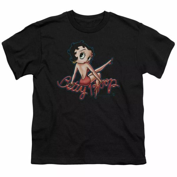 betty boop bettys back kids youth t shirt licensed classic cartoon tee black, White;black
betty boop bettys back kids youth t shirt licensed classic cartoon tee black, White;black