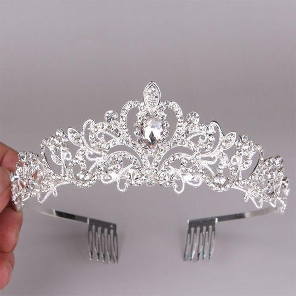 hair clips & barrettes wedding crown crystal rhinestones princess with comb exquisite headband for women, Golden;silver
hair clips & barrettes wedding crown crystal rhinestones princess with comb exquisite headband for women, Golden;silver