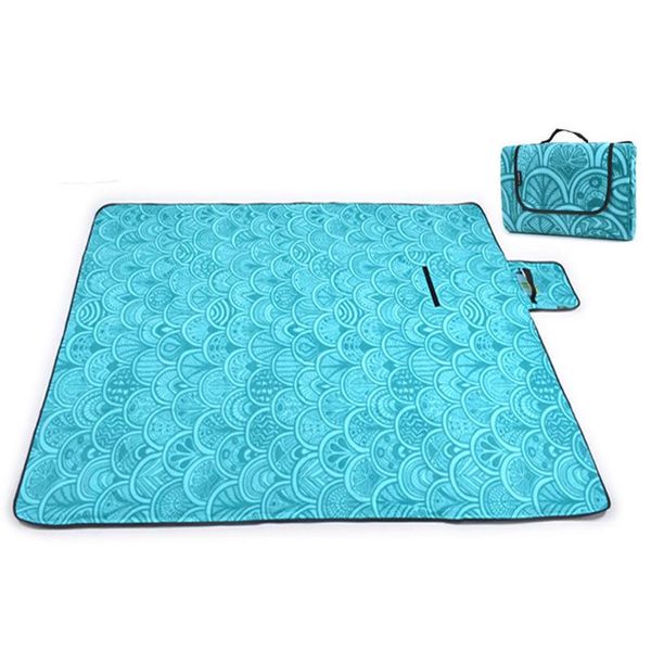 outdoor pads 200*200cm camping mat waterproof beach foldable picnic sleeping mats