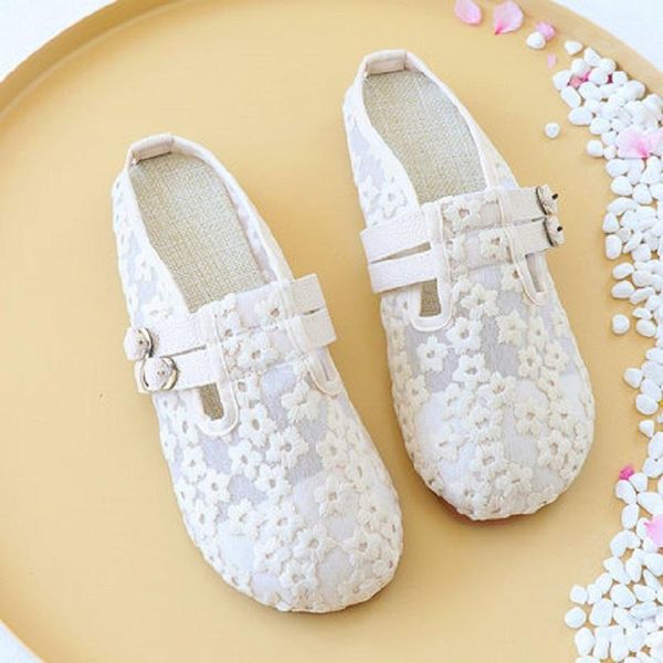 slippers 2021 japanese lace half wearing summer bag head gentle flat  daisy small fresh sandals and, Black
slippers 2021 japanese lace half wearing summer bag head gentle flat  daisy small fresh sandals and, Black
