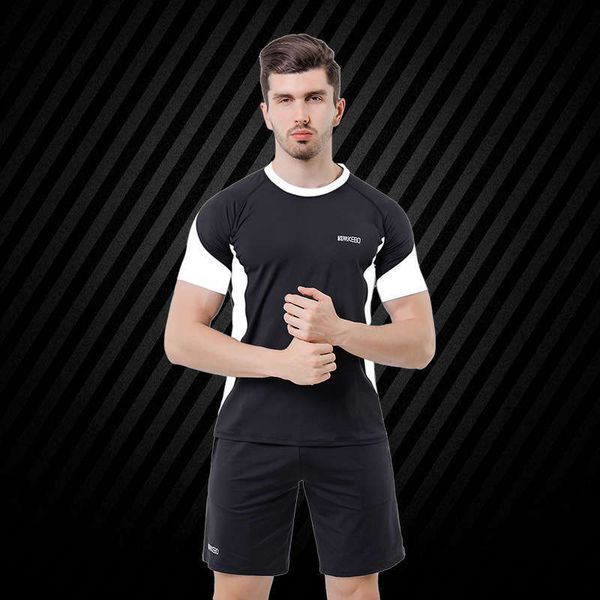 men's fitness sports tracksuits yoga suit large professional quick drying three piece t-shirt training, Gray
men's fitness sports tracksuits yoga suit large professional quick drying three piece t-shirt training, Gray