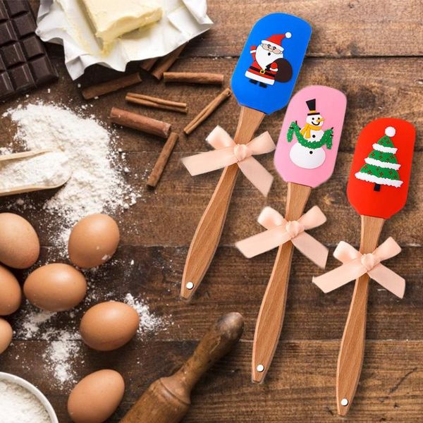 baking & pastry tools silicone butter cream spatula mixing scraper with wooden handle for christmas decoration gifts
baking & pastry tools silicone butter cream spatula mixing scraper with wooden handle for christmas decoration gifts