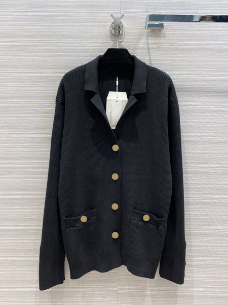 sweaters luxury brand coats women high-end fashion single-breasted knit cardigan with lapel buttonspockets turn-down collar coat, White;black
sweaters luxury brand coats women high-end fashion single-breasted knit cardigan with lapel buttonspockets turn-down collar coat, White;black