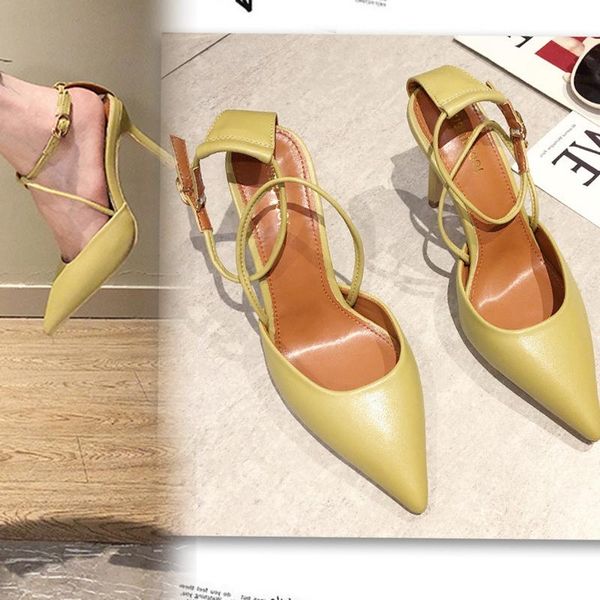 sandals 2021 summer fashion backspace word with pointed high heels baotou female fairy style, Black
sandals 2021 summer fashion backspace word with pointed high heels baotou female fairy style, Black