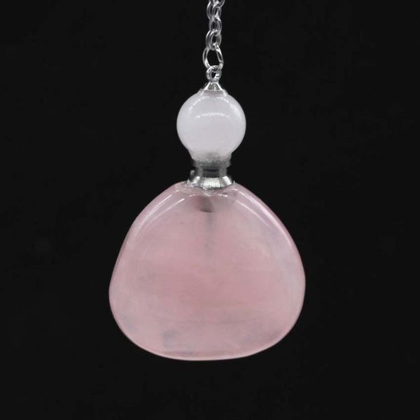 chains natural pink crystal tiger eye kettle pendant neckalce stainless steel perfume/essential oil bottle jewelry women men 42x30mm, Silver
chains natural pink crystal tiger eye kettle pendant neckalce stainless steel perfume/essential oil bottle jewelry women men 42x30mm, Silver