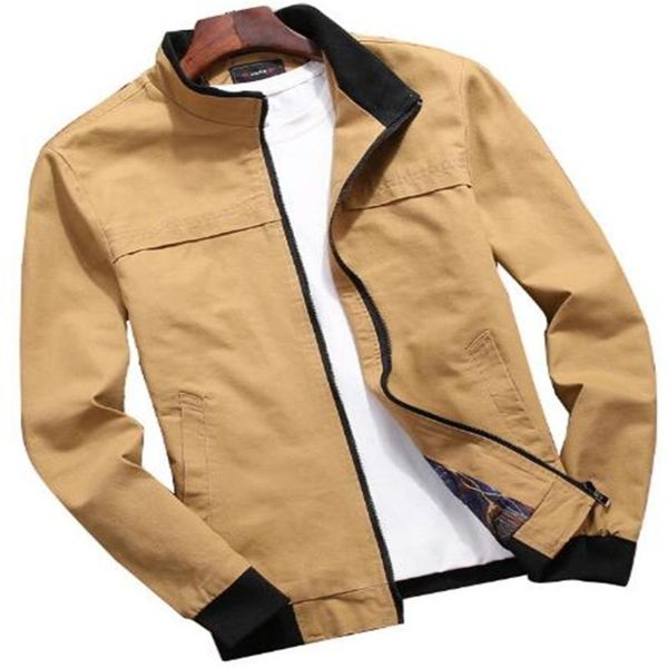 men's jackets fashion spring autumn collar cotton casual parka zipper long-sleeved jacket coat outwear, Black;brown
men's jackets fashion spring autumn collar cotton casual parka zipper long-sleeved jacket coat outwear, Black;brown