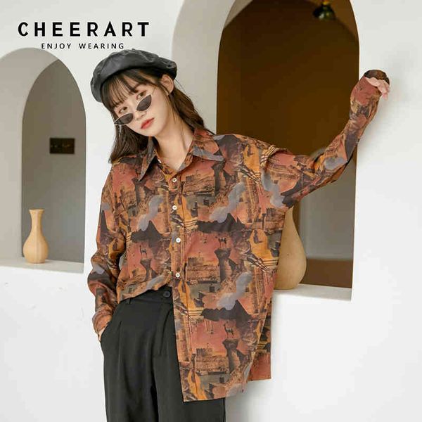 vintage long sleeve blouse woman autumn print button up collar shirt loose blouses shirts fashion clothing 210427, White
vintage long sleeve blouse woman autumn print button up collar shirt loose blouses shirts fashion clothing 210427, White