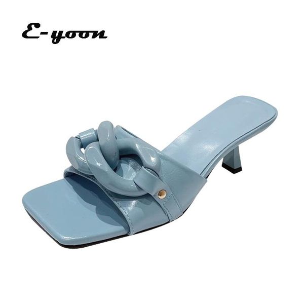 sandals trendy shoes middle heels women stilettos square head peep toe party pure color club slippers, Black
sandals trendy shoes middle heels women stilettos square head peep toe party pure color club slippers, Black