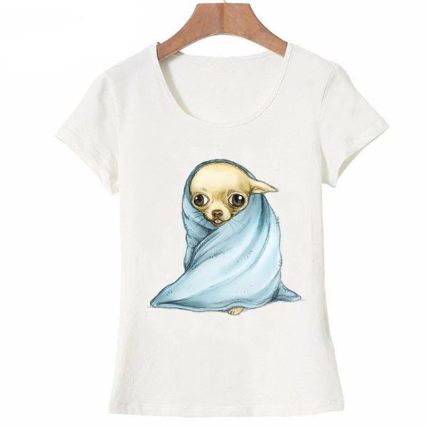 women's t-shirt 2021 fashion women chihuahua wrapped in a blanket cute dog design casual tees summer hipster cool, White
women's t-shirt 2021 fashion women chihuahua wrapped in a blanket cute dog design casual tees summer hipster cool, White