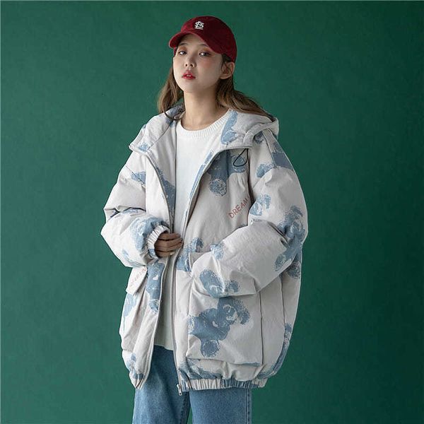 cartoon bear thickening women fashion jacket winter hoodie student parkas outwear jacke, Black
cartoon bear thickening women fashion jacket winter hoodie student parkas outwear jacke, Black