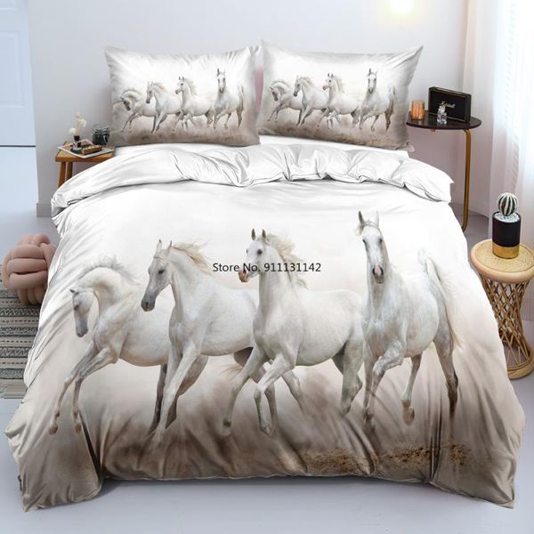 bedding sets 3d custom white horse brown digital print down bed cover pillowcase single double king size suit home textile
bedding sets 3d custom white horse brown digital print down bed cover pillowcase single double king size suit home textile