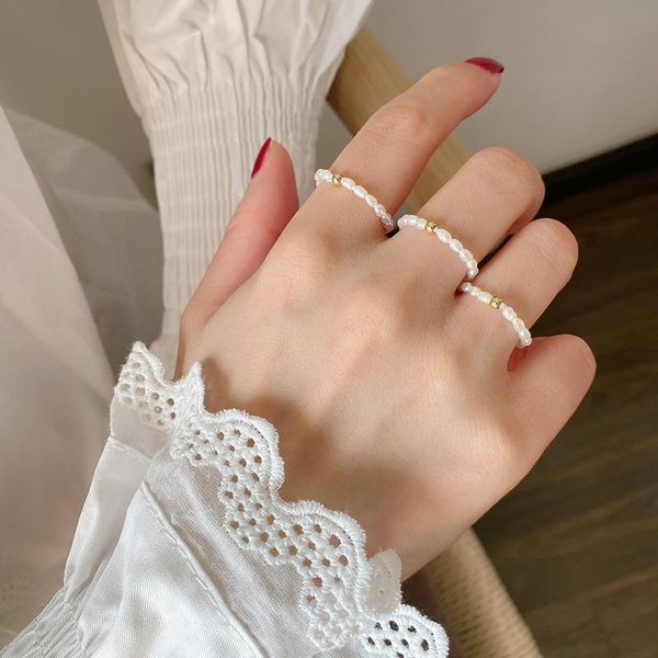 cluster rings multi beaded pearl natural freshwater geometric for women continuous circle minimalist ring 2021, Golden;silver
cluster rings multi beaded pearl natural freshwater geometric for women continuous circle minimalist ring 2021, Golden;silver