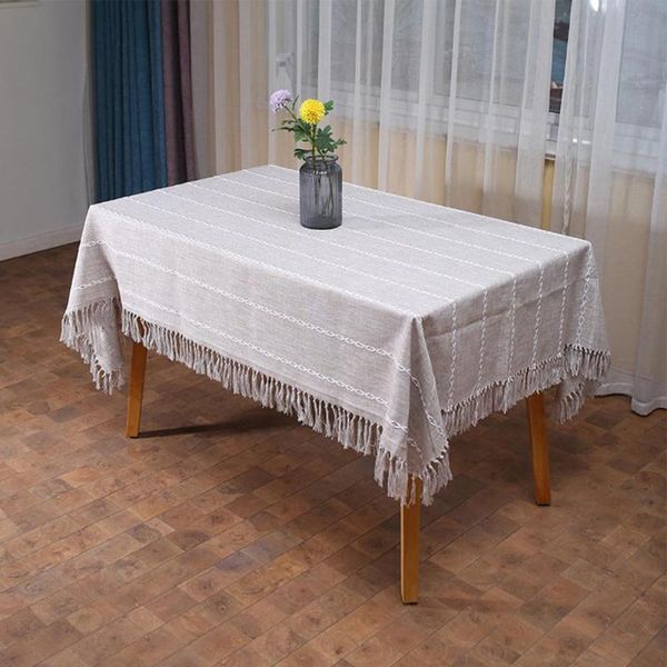 table cloth home decoration dinning cover anti-scratch flax elegant tassel linen
table cloth home decoration dinning cover anti-scratch flax elegant tassel linen