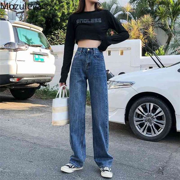 autumn full length vintage waisted washed softener high waist woman jeans wide legs pants 210416, Blue
autumn full length vintage waisted washed softener high waist woman jeans wide legs pants 210416, Blue