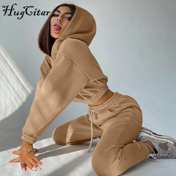 women's two piece pants hugcitar women solid hood long sleeve crop leggings 2 set 2021 autumn y2k streetwear outfit fashion tracksuit, White
women's two piece pants hugcitar women solid hood long sleeve crop leggings 2 set 2021 autumn y2k streetwear outfit fashion tracksuit, White