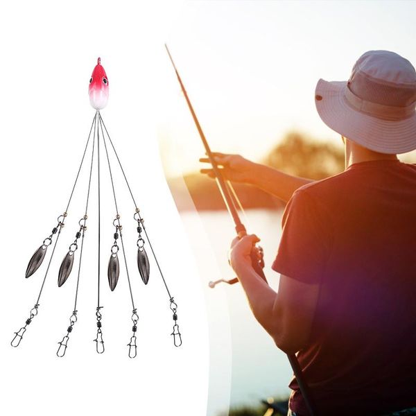 decorations 21cm stainless steel fishing rig umbrella with bright fake bait designed for ultra-light
decorations 21cm stainless steel fishing rig umbrella with bright fake bait designed for ultra-light