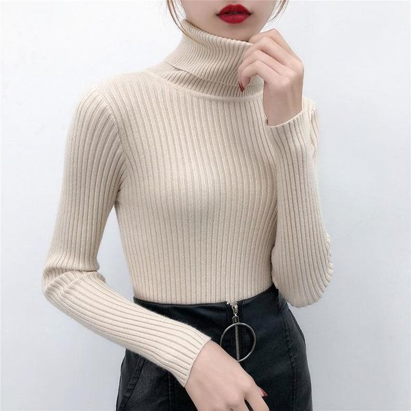 women's sweaters femme elasticity pullovers autumn winter women knitted turtleneck sweater casual soft -neck jumper slim, White;black
women's sweaters femme elasticity pullovers autumn winter women knitted turtleneck sweater casual soft -neck jumper slim, White;black