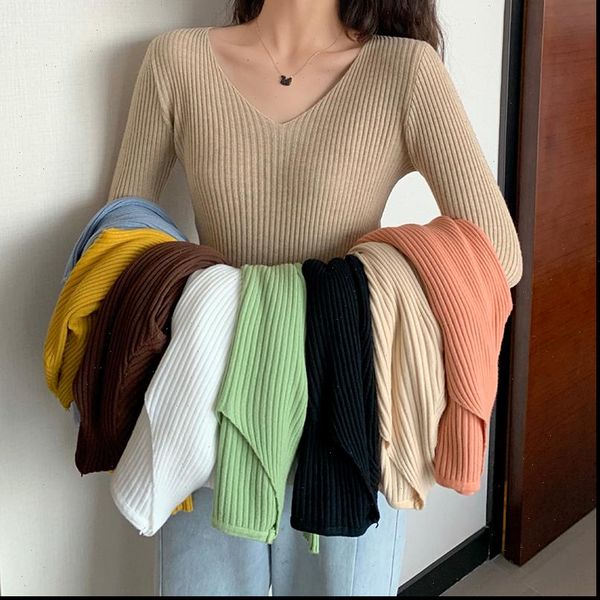basic b neck solid women sweaters autumn winter pullover knitted ribbed slim long sleeve badycon high quality, White;black
basic b neck solid women sweaters autumn winter pullover knitted ribbed slim long sleeve badycon high quality, White;black