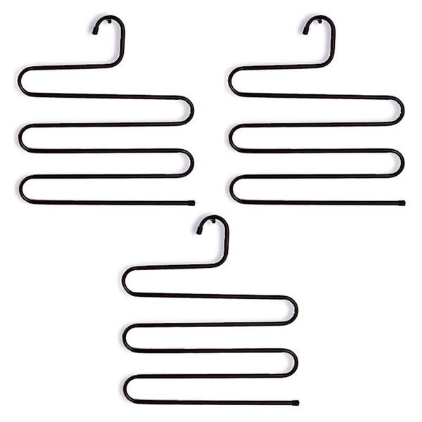 laundry bags 3pcs 5-layer s-type multifunction metal non-slip trousers pants skirts jeans scarf rack hanger organizer for cabinet closet war
laundry bags 3pcs 5-layer s-type multifunction metal non-slip trousers pants skirts jeans scarf rack hanger organizer for cabinet closet war