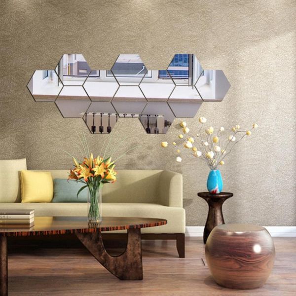wall stickers 12pcs 3d hexagon mirror sticker living home room decoration decor
wall stickers 12pcs 3d hexagon mirror sticker living home room decoration decor