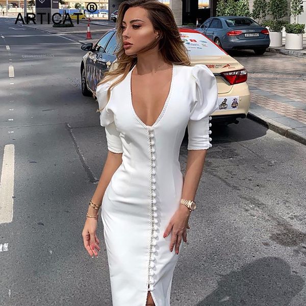 deep v neck puff sleeve bodycon dress women open buttons slit long pencil dress fashion ladies casual autumn dresshigh quality, Black;gray
deep v neck puff sleeve bodycon dress women open buttons slit long pencil dress fashion ladies casual autumn dresshigh quality, Black;gray