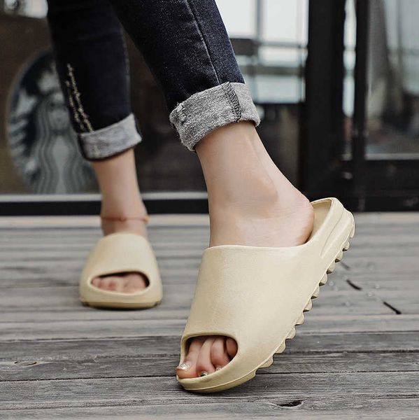 the trend of new coconut kanye thick bottomed slippers for lovers in summer 2021 ysj, Black
the trend of new coconut kanye thick bottomed slippers for lovers in summer 2021 ysj, Black