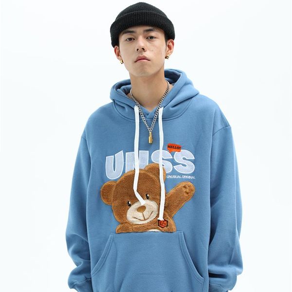 men's hoodies & sweatshirts autumn 2021 hip hop hoodie streetwear hairy bear men harajuku sweatshirt black loose hooded pullover cotton
men's hoodies & sweatshirts autumn 2021 hip hop hoodie streetwear hairy bear men harajuku sweatshirt black loose hooded pullover cotton