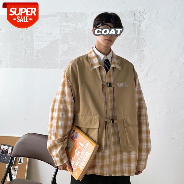 2020 men's casual loose two-piece outerwear printing bomber jacket streetwear windbreaker hip hop lapel collar coats clothes #oj51, White;black
2020 men's casual loose two-piece outerwear printing bomber jacket streetwear windbreaker hip hop lapel collar coats clothes #oj51, White;black