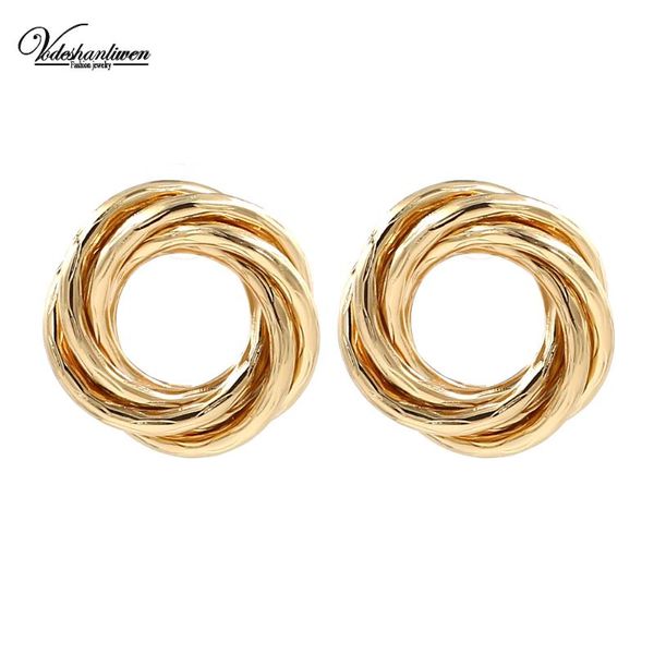 stud vodeshanliwen gold metal round big earrings for women bohemia statement wedding jewelry, Golden;silver
stud vodeshanliwen gold metal round big earrings for women bohemia statement wedding jewelry, Golden;silver