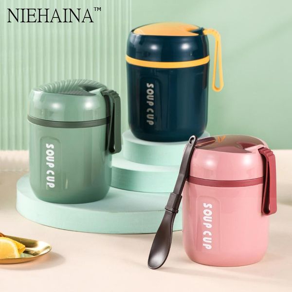 dinnerware sets 304 stainless steel lunch box insulated portable soup cup sealed with spoon handy breakfast for kids
dinnerware sets 304 stainless steel lunch box insulated portable soup cup sealed with spoon handy breakfast for kids