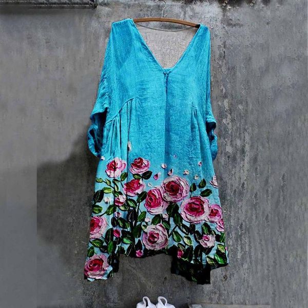 casual dresses #l5 floral print dress women korean fashion cotton and linen knee-length party v-neck long sleeve for, Black;gray
casual dresses #l5 floral print dress women korean fashion cotton and linen knee-length party v-neck long sleeve for, Black;gray