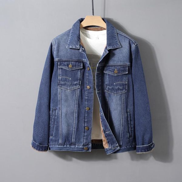 men's jackets autumn and winter plus velvet thick denim jacket retro casual multi-pocket warm cold resistant, Black;brown
men's jackets autumn and winter plus velvet thick denim jacket retro casual multi-pocket warm cold resistant, Black;brown