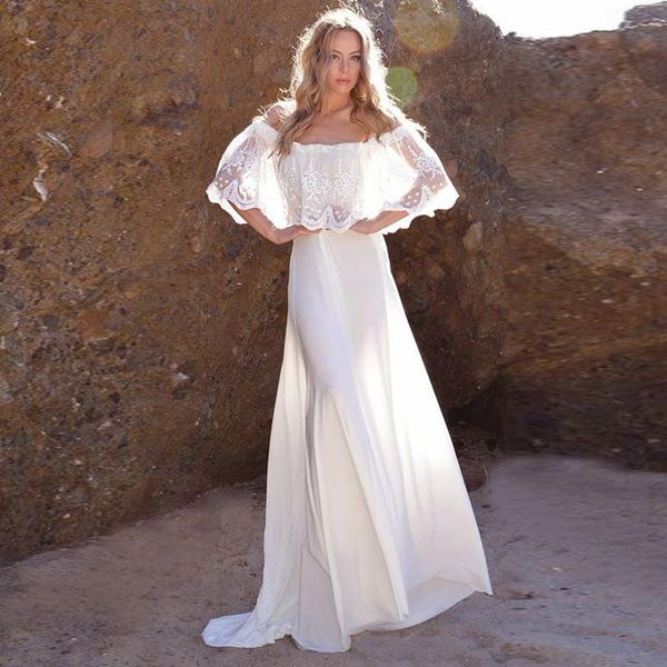 women's swimwear cover up bohemian dress lady short sleeve round neck quick-drying lace embroidered casual loose boho wedding, White;black
women's swimwear cover up bohemian dress lady short sleeve round neck quick-drying lace embroidered casual loose boho wedding, White;black