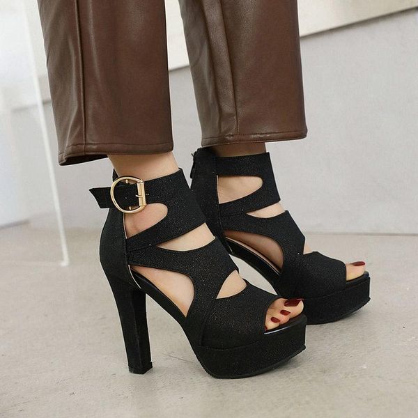 sandals 2021 arrival women fashion sweet summer shoes gold party wedding big size 34-48 hihg heels lady, Black
sandals 2021 arrival women fashion sweet summer shoes gold party wedding big size 34-48 hihg heels lady, Black