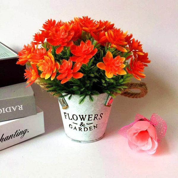 decorative flowers & wreaths artificial simulation flower 46 heads home garden potted decoration wedding party plastic
decorative flowers & wreaths artificial simulation flower 46 heads home garden potted decoration wedding party plastic