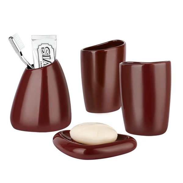 bathroom accessories set ceramic toothbrush holder gargle cup soap dish bath product lovers 4 pieces accessory
bathroom accessories set ceramic toothbrush holder gargle cup soap dish bath product lovers 4 pieces accessory