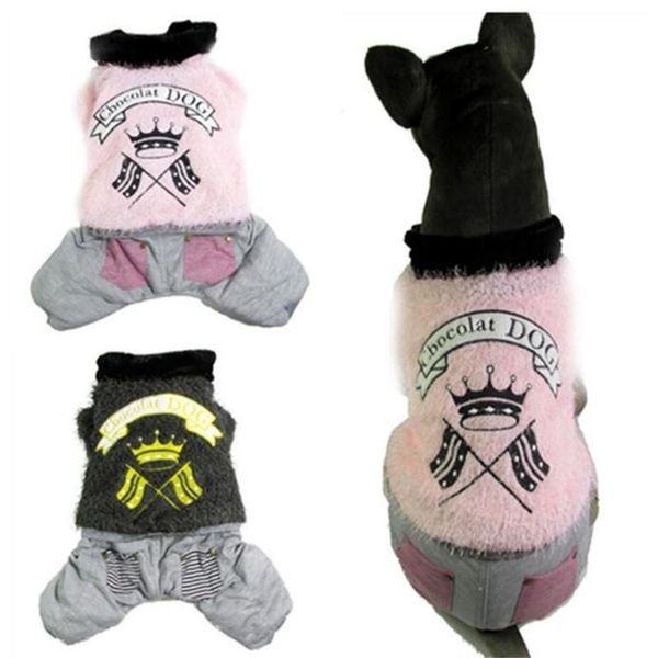 fashion fur fleece dog romper winter warm pet clothes jumper crown print jumpsuit overall costume for puppy doggie apparel
fashion fur fleece dog romper winter warm pet clothes jumper crown print jumpsuit overall costume for puppy doggie apparel