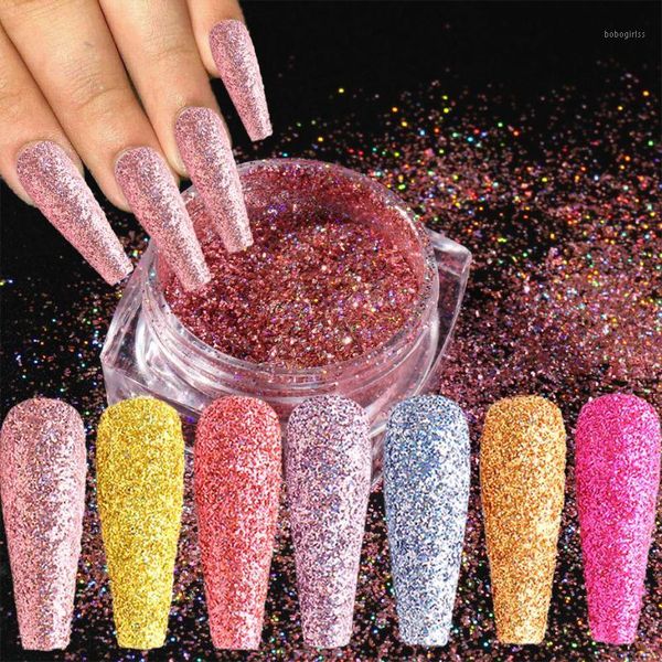 18pcs nail holographic glitter powder 3d sequins sparkle dust pigment for uv gel polishing nails art decorations saszf01-18-11, Silver;gold
18pcs nail holographic glitter powder 3d sequins sparkle dust pigment for uv gel polishing nails art decorations saszf01-18-11, Silver;gold